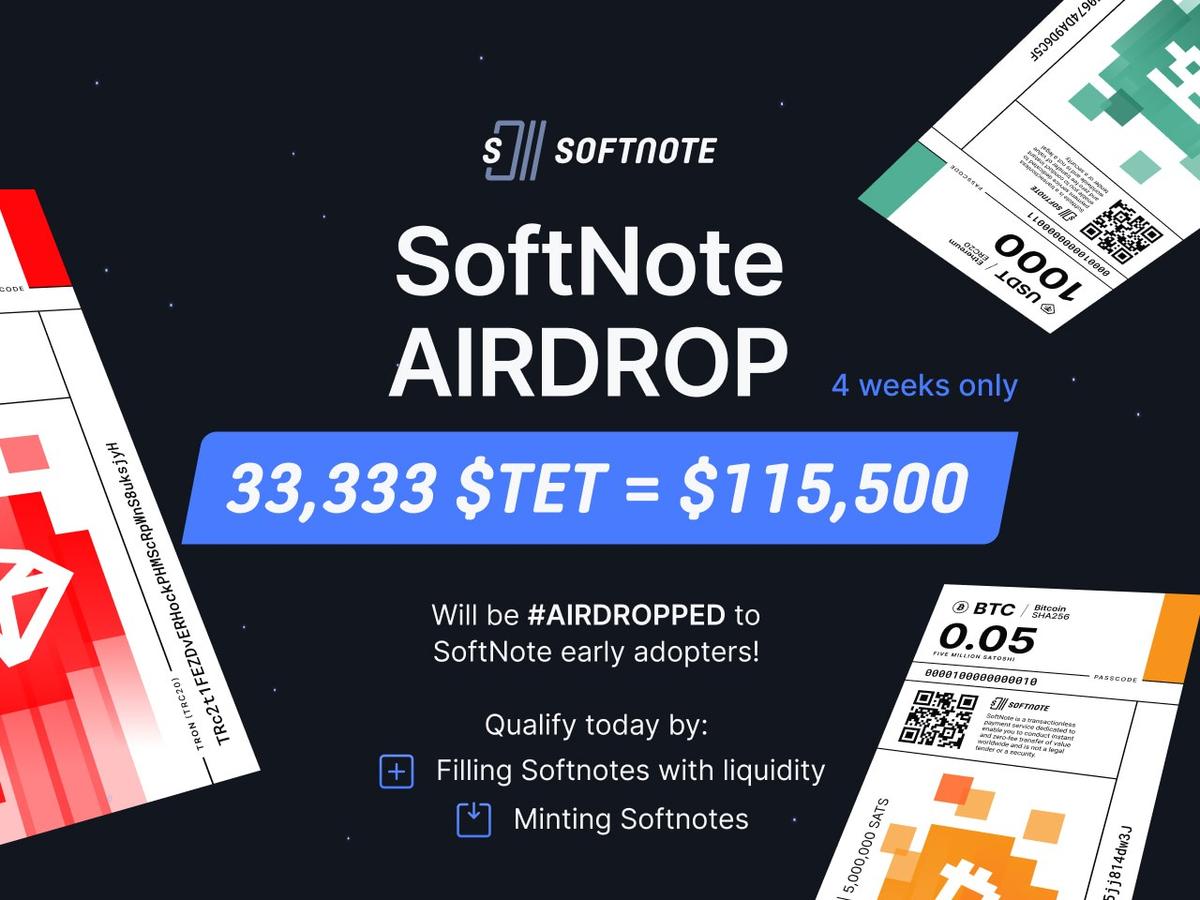 Announcing the Tectum SoftNote Airdrop