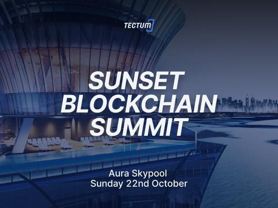 Join Tectum at The Sunset Blockchain Summit