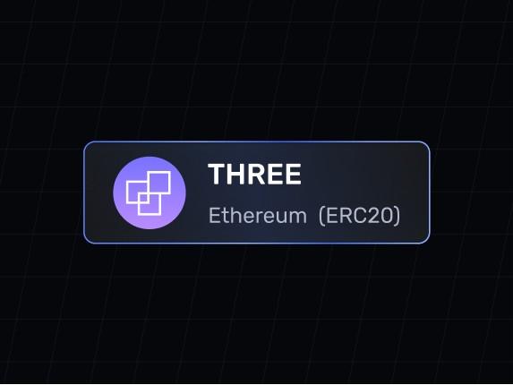 Three Protocol Goes Live on The ERC-20 Network and Lists on Coingecko