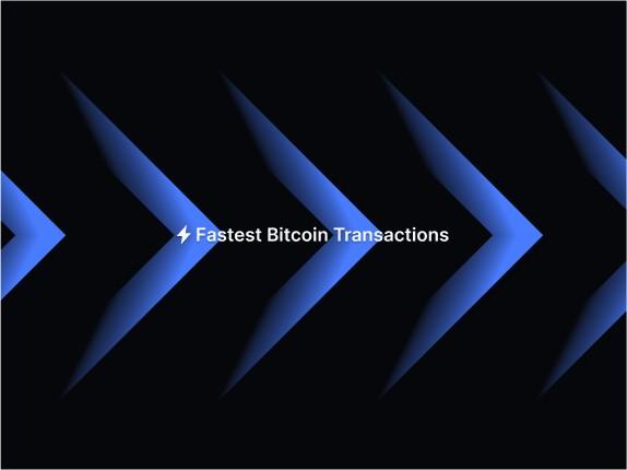 Fastest Bitcoin Transactions: How to Send and Receive Cryptocurrencies With the Speed of Light