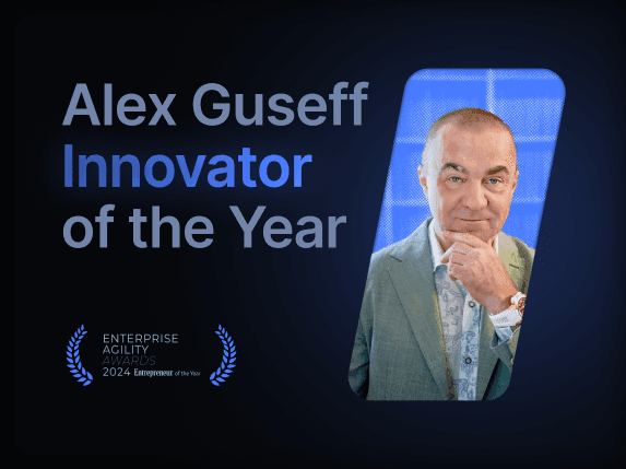Alexander Guseff Named “Best Innovator of the Year” by Entrepreneur Agility Awards